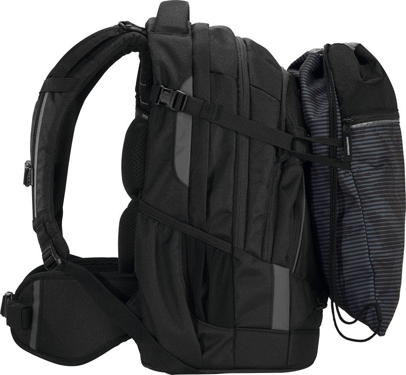 Coocazoo Sportbeutel – 10 l, Motiv Dark Mission, wasserabweisend, 34 × 43 cm
