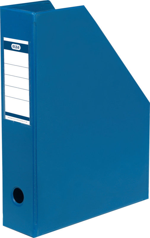 Elba Stehsammler A4 – 70 mm, blau, Karton, mit Griffloch