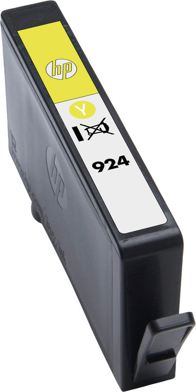 HP Tintenpatrone 924, Gelb, 400 Seiten – für Tintenstrahldrucker/Multifunktionsgeräte