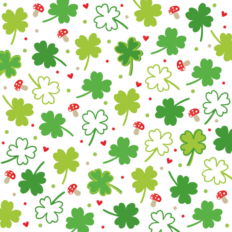 Atelier Servietten Lucky Day – 25 × 25 cm – 3-lagig, Tissue – 20 Stk.