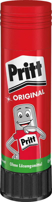 Pritt Klebestift – Stift, permanent, transparent, lösungsmittelfrei, 43 g, für Papier, Karton, Fotos