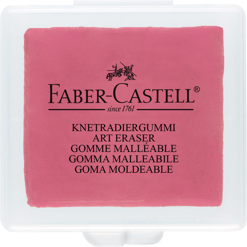 Faber-Castell Radierer – für Kreide, Kohle – 38 × 8 × 35 mm – Kunststoff – sortiert