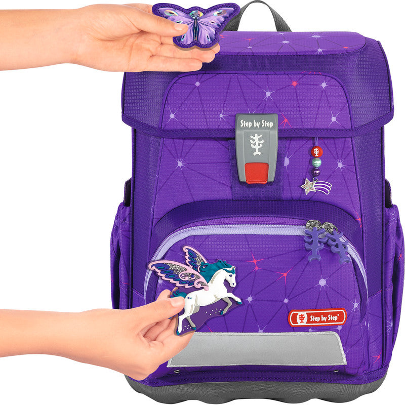Step by Step Schulrucksack-Set Cloud – 5-teilig – Dreamy Pegasus Shadow
