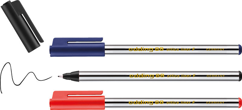 Edding Office 88 Fineliner 0,6 mm – rot