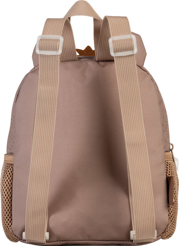 Glühwürmchen Kindergartenrucksack Ella – Polyester – Dunkelbraun, Biber, 210 × 240 × 130 mm