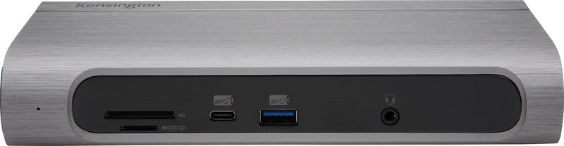 Kensington SD5600T Dockingstation – für USB-C/Thunderbolt-3-Geräte, USB-Port, Aluminium, Silber