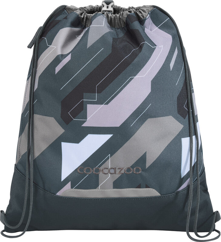 Coocazoo Sportbeutel – 4,5 l, Motiv Dark Race, wasserabweisend, 34 × 43 cm