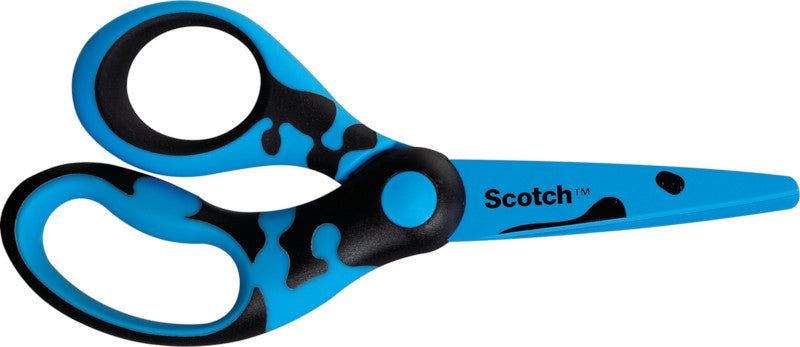 Scotch Kinderschere – 16,5 cm, Edelstahl, für Rechts- und Linkshänder, abgerundet, Kunststoff, farbig sortiert