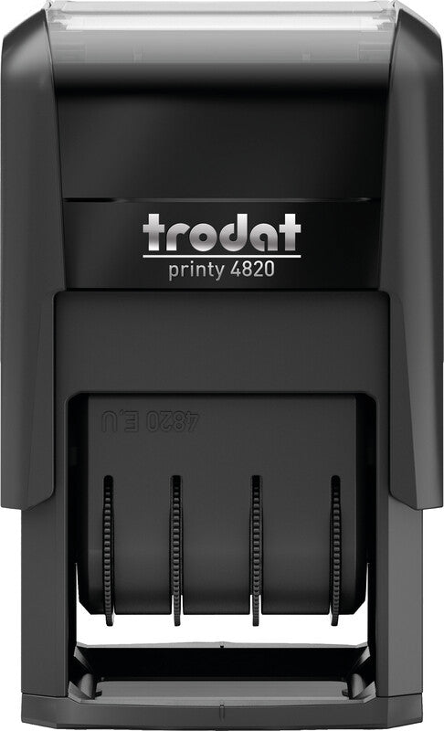 Trodat Motivstempel Printy 4820 – Motiv: Datum, selbstfärbend, Kunststoff, 23 × 4 mm, Deutsch