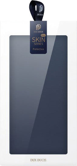 Dux Ducis Booklet-Hülle – für Samsung Galaxy S21 Ultra – dunkelblau – Kunstleder – mit Kartenfach