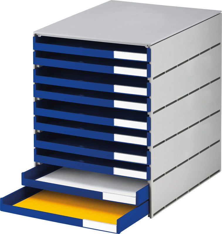 Styro Schubladenelement Xtra-slim – für Format A4 – 243 × 335 × 323 mm