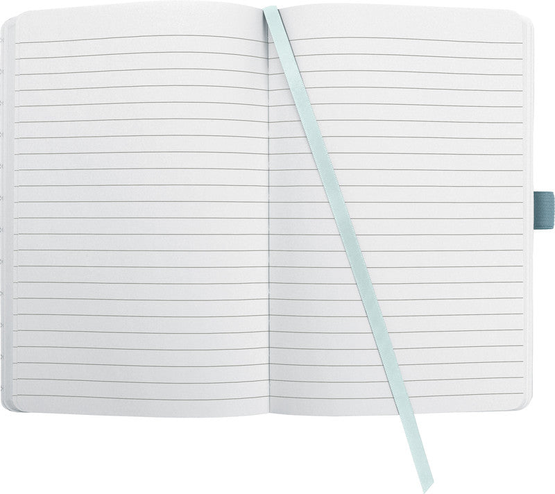 Sigel Notizbuch, liniert, Fadenheftung, Hardcover, 174 Seiten, perforiert, 80 g/m² – mehrfarbig