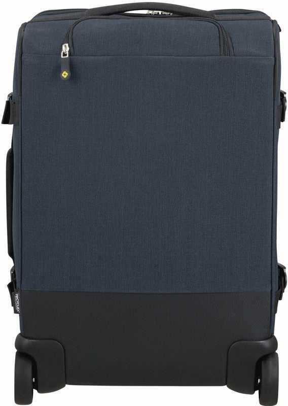 Samsonite Rolling-Duffel Handgepäck – 39 l, Weichschale, 2 Rollen, mit TSA, Eclipse Blue, 36 × 57 × 24 cm