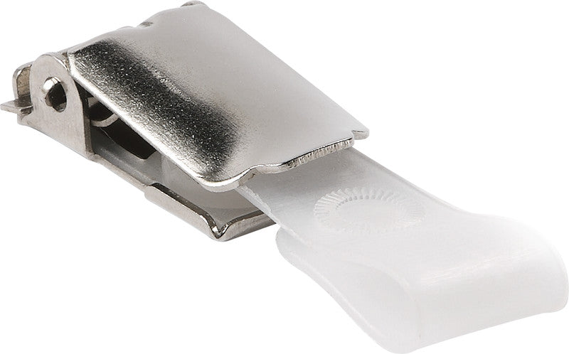 Durable Clips für Ausweishalter, Metall, Silber