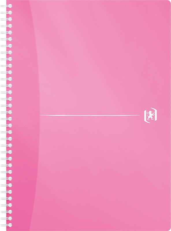 Elba Collegeblock A4, liniert, Spiralbindung, 90 Blatt, 90 g/m² – sortiert