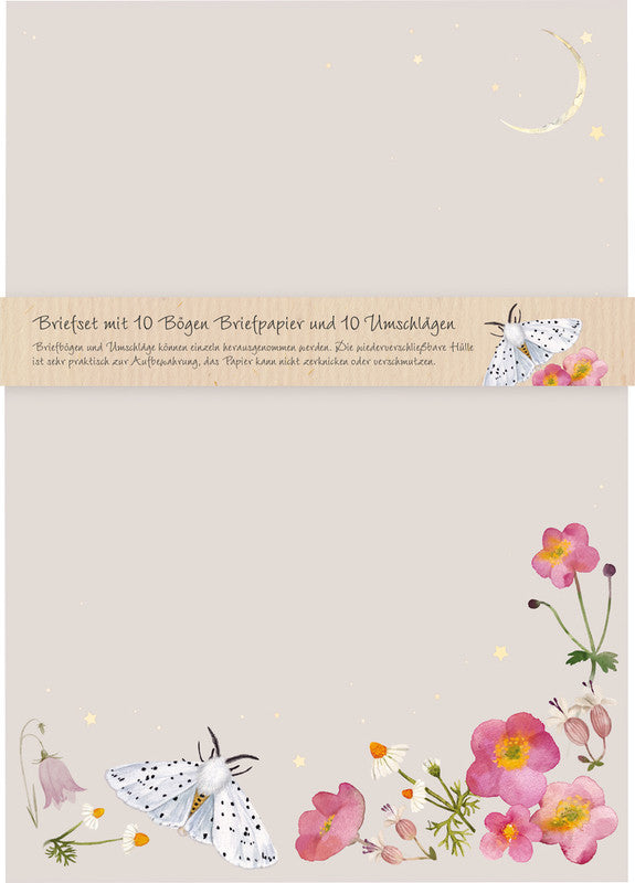 Grätz Verlag Couvert 220 × 110 mm, beige, 100 g/m² – 10 Stk.