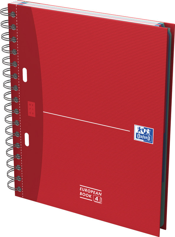 Elba Oxford – Collegeblock Essentials, 100 Blatt, 2-fach gelocht, perforiert, 90 g/m² – sortiert, für SCRIBZEE-App
