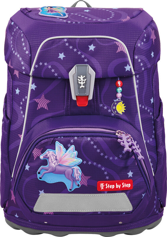 Step by Step Schulrucksack-Set FIT – 5-teilig – Pegasus Emily – 28,0 × 37,5 × 20,0 cm