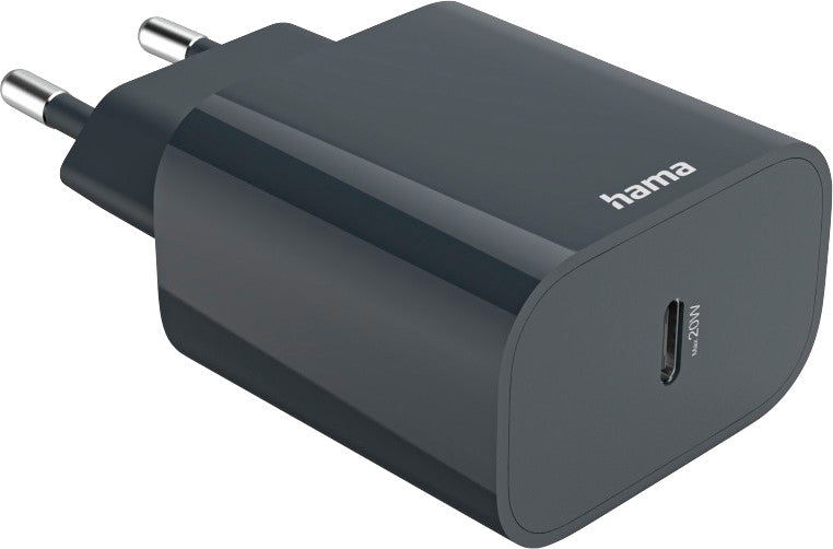 Hama Ladegerät – 20 W, 1× USB-C, Überspannungsschutz
