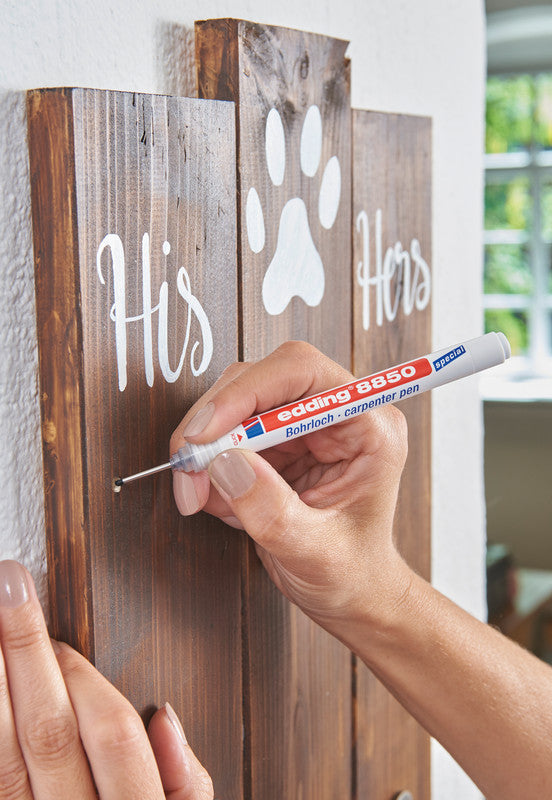 Edding Bohrloch-Permanent-Marker – Schwarz