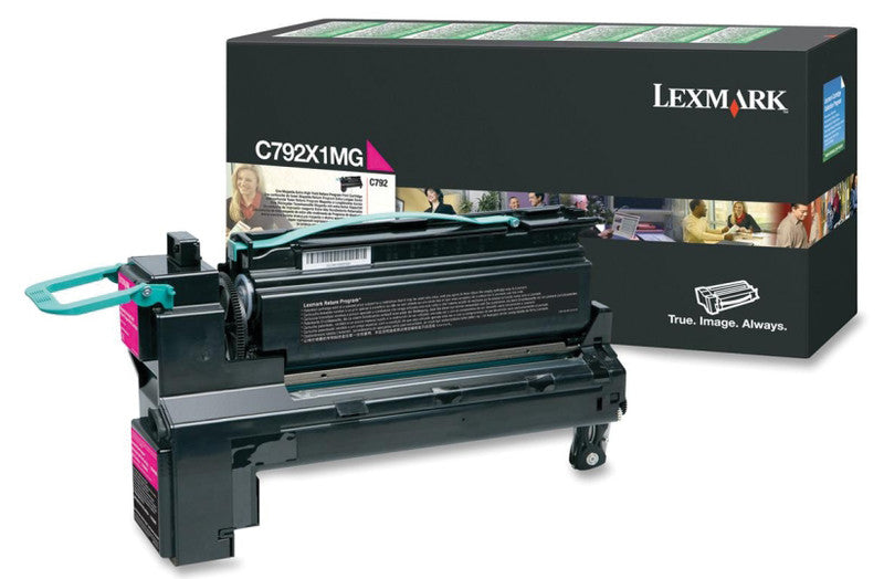 Lexmark Toner – magenta, 20000 Seiten – für Farb-Laserdrucker/Multifunktionsgeräte