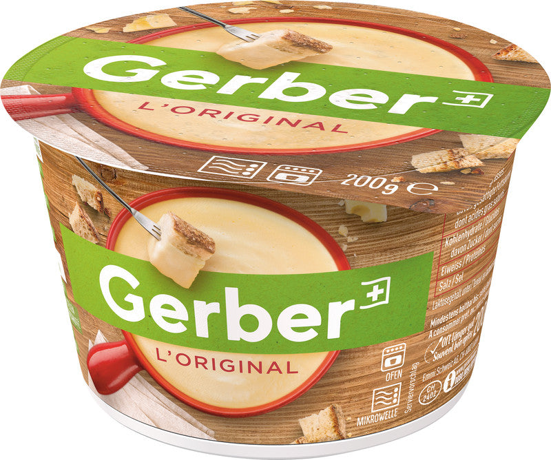 Gerber Fondue L'Original laktosefrei – 200 g