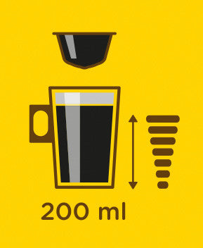 Nescafé Dolce Gusto Kaffeekapseln Grande Caffè Crema – für Dolce Gusto – Intensität 5 – 16 Kapseln