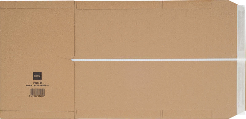 Elco pac-it EASY Versandverpackung, braun – 350 × 225 × 100 mm