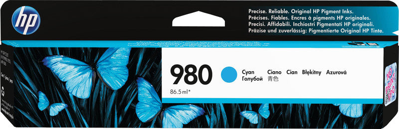 HP Tintenpatrone 980, cyan, 6'600 Seiten