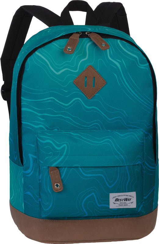 Bestway Campus Trend – Freizeit-Rucksack – 21 l, Polyester, türkis, Ocean