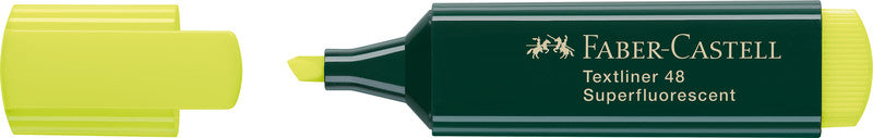 Faber-Castell Textmarker Gelb – Keilspitze, 1–5 mm, nachfüllbar
