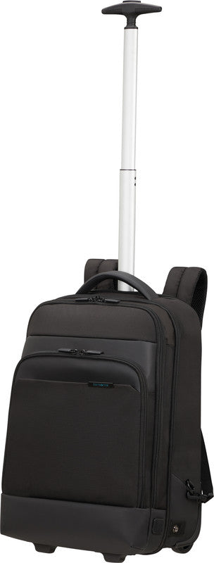 Samsonite Mysight Notebook-Trolley – 25,5 l, USB-Port, Aufsteckfunktion, recyceltes PET (rPET), schwarz