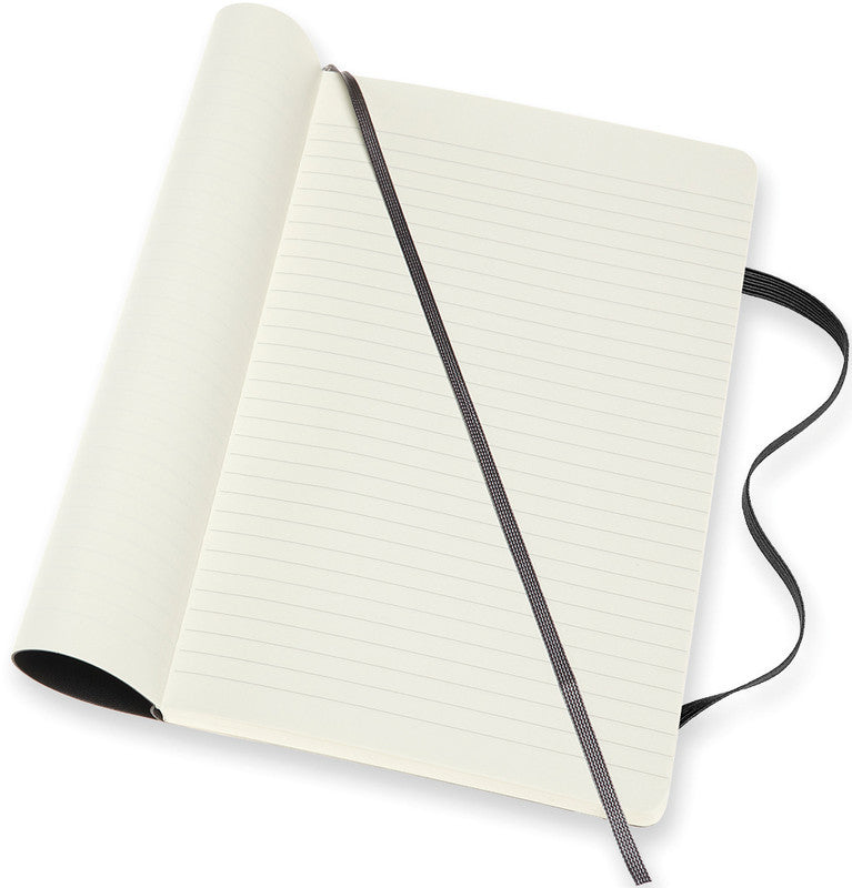 Moleskine Notizbuch Classic Collection, Leimbindung, Softcover, 192 Seiten, 70 g/m² – schwarz