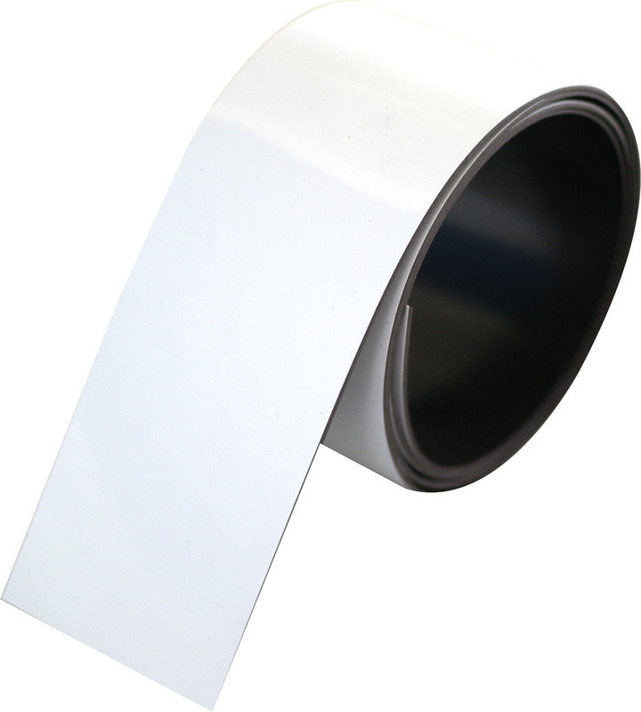 Ultra-Dex Magnetstreifen für Planungstafeln, 50 × 1000 mm, Weiss, 1 Stk.