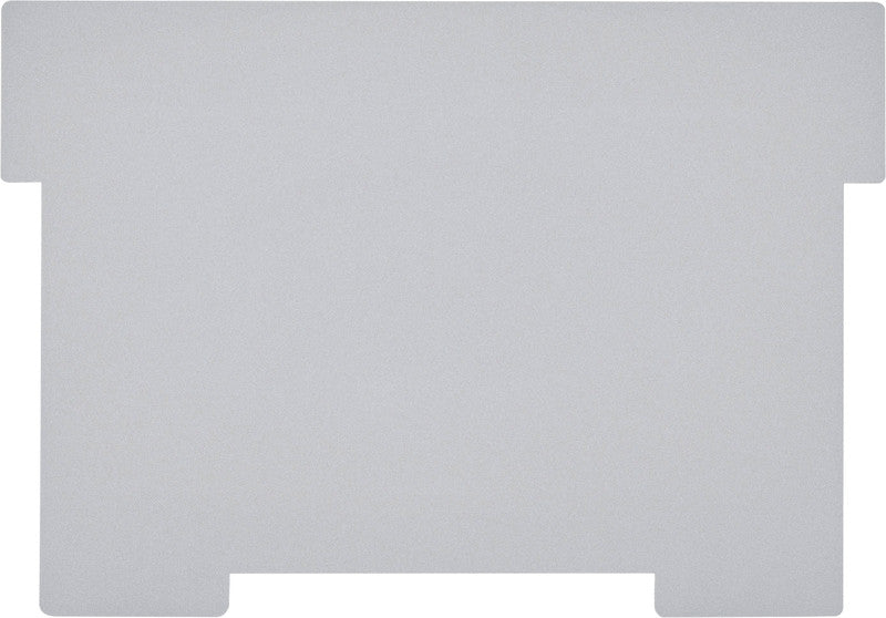 Styro Karteikarte A6 quer, Grau, Kunststoff – 2 Stück – für A6 quer