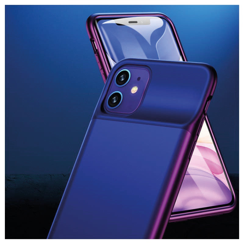 Usams Powerbank-Cover – 4500 mAh, für Apple iPhone 11, Kunststoff, schwarz