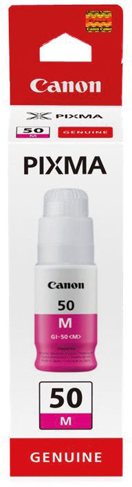 Canon Tintenpatrone GI-50M, magenta, 70 ml – für Inkjetdrucker/Multifunktionsgeräte