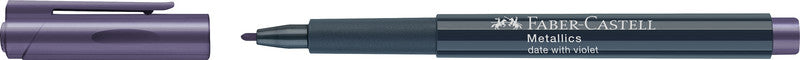 Faber-Castell Non-Permanent-Marker – Rundspitze 1,5 mm – Date with Violet – trocken abwischbar