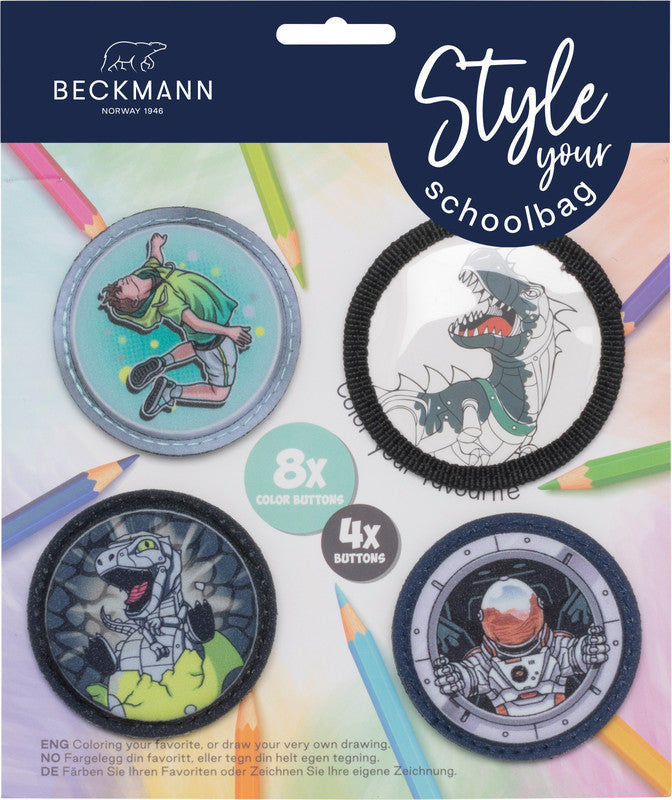 Beckmann Magic Mags Zubehörset – 4-teilig – Schwarz – für Classic, Active Air FLX