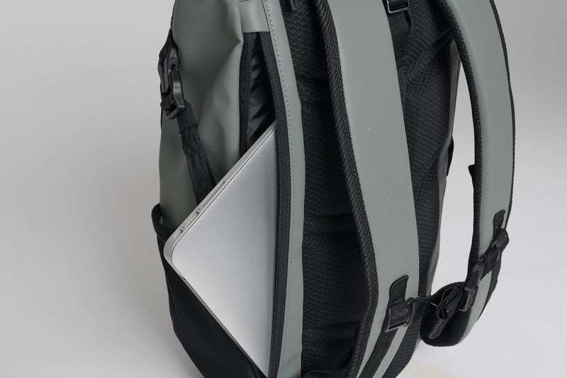 Beckmann Street Light – Notebook-Rucksack – für 16"-Notebook, 22 l, rPET, grün