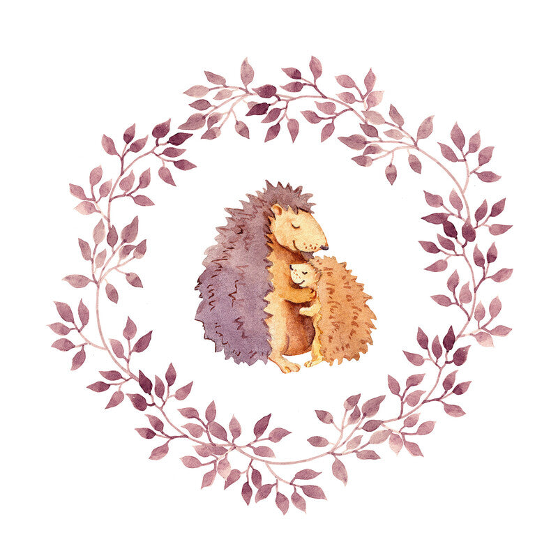 Fasana Servietten Mother Hedgehog – 33 × 33 cm – 3-lagig, Tissue – 20 Stk., FSC