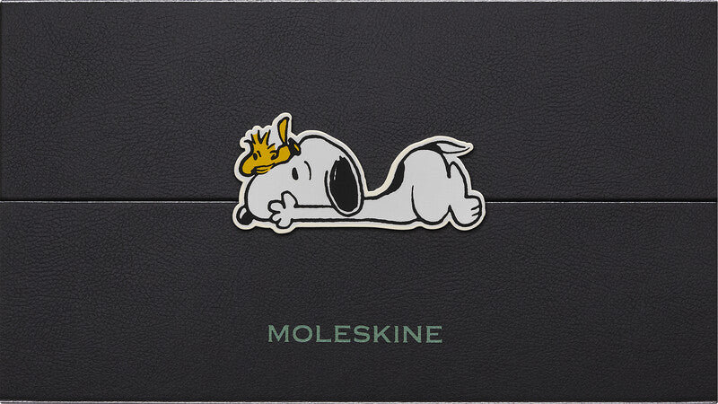 Moleskine Notizbuch, 130 × 210 mm, liniert, Leimbindung, Hardcover, 176 Seiten, 100 g/m² – blau
