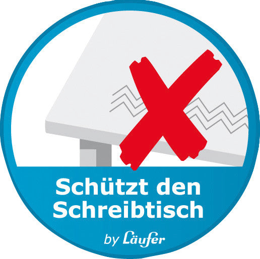 Laufer Läufer Schreibunterlage Durella DL – 650 × 500 mm – Kunststoff