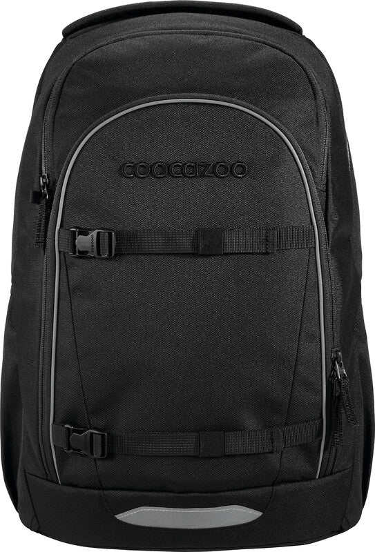 Coocazoo Rucksack Every – Midnight Black – aus 100 % recycelten PET-Flaschen