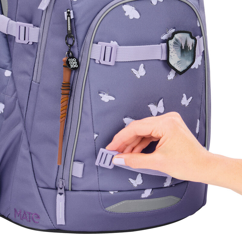 Coocazoo Rucksack Mate – Reflective Wings – 30 l, 30 × 46 × 23 cm