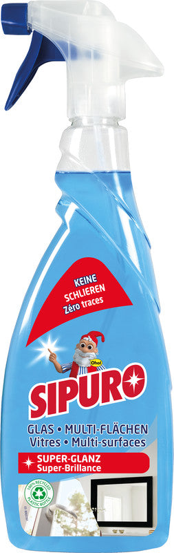 Sipuro Glas- und Oberflächenreiniger – 650 ml