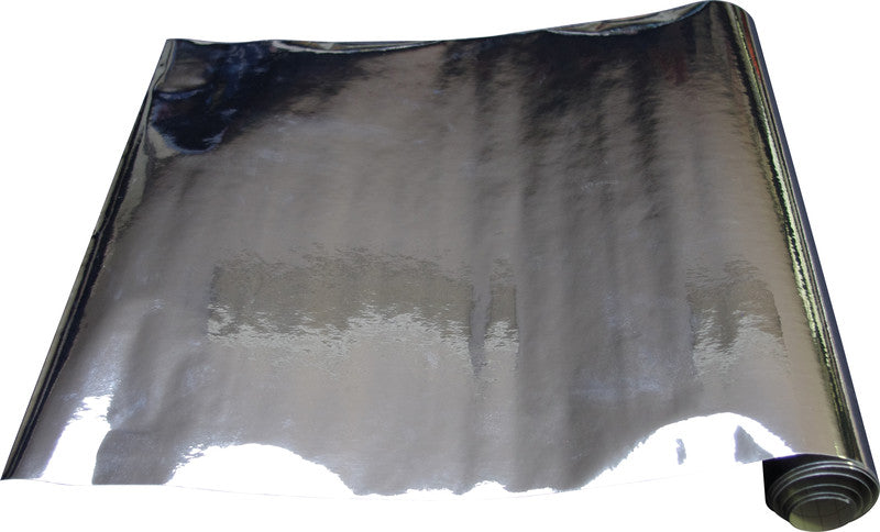 Gekkofix Klebefolie – glänzend, permanent, silber – 45,0 × 500,0 cm