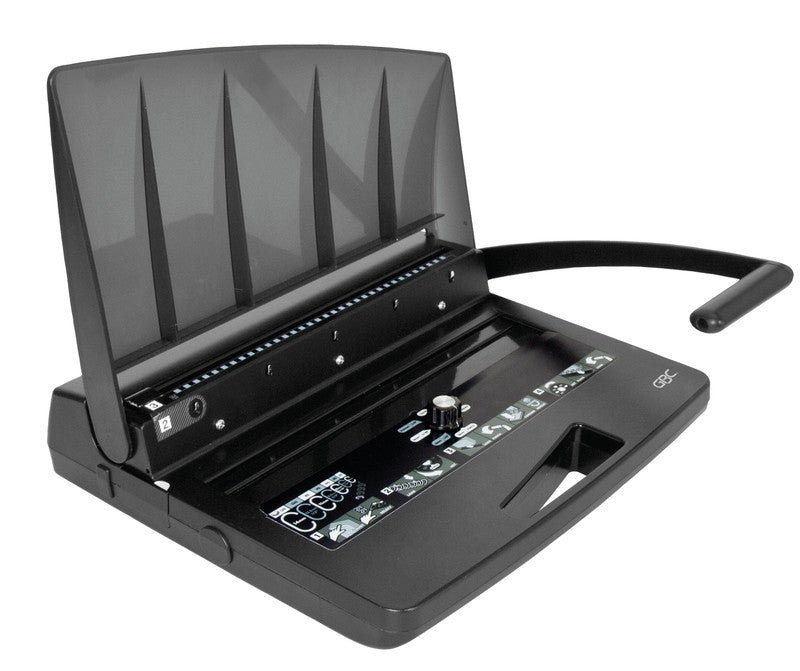 GBC WireBind W15 Stanz- und Bindemaschine – Drahtbindung, für Drahtbinderücken bis Ø 14 mm, A3, bis 15 Blatt