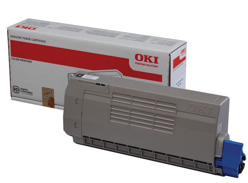 OKI Toner – schwarz, 8000 Seiten