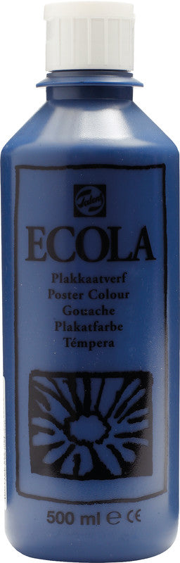 Talens Ecola – Plakatfarbe – Preussischblau, 500 ml